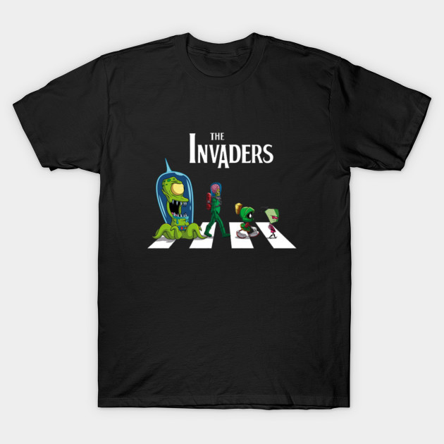 invaders from the suburbs t shirt